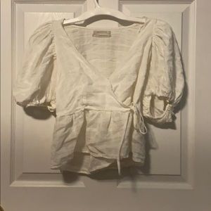 urban outfitters wrap top